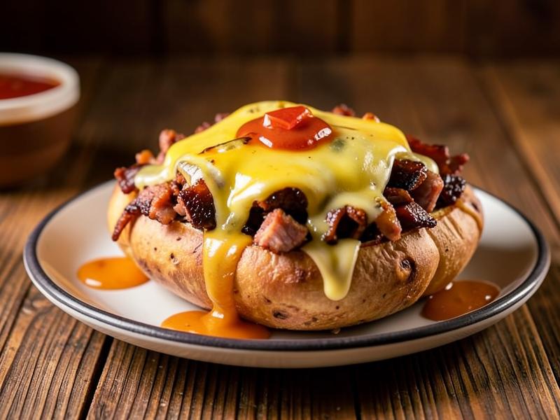 BBQ Pulled Pork Baked Potato